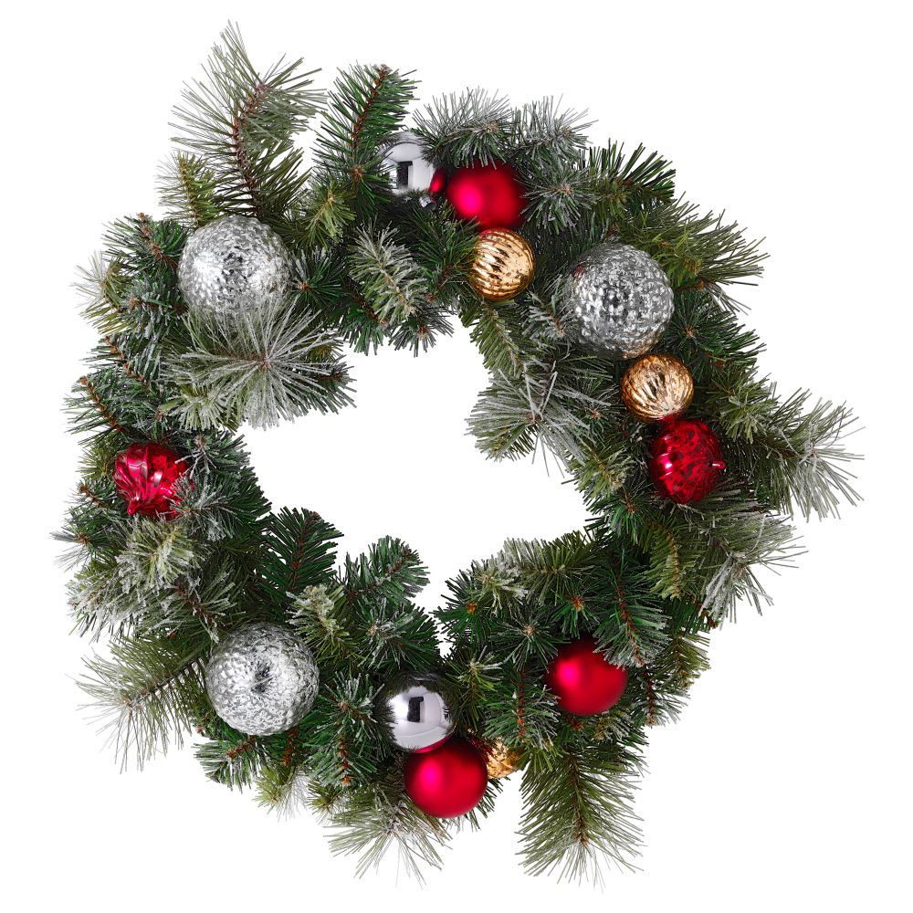 Искусственный венок СМИККА, украшение (56 см) - фото 1