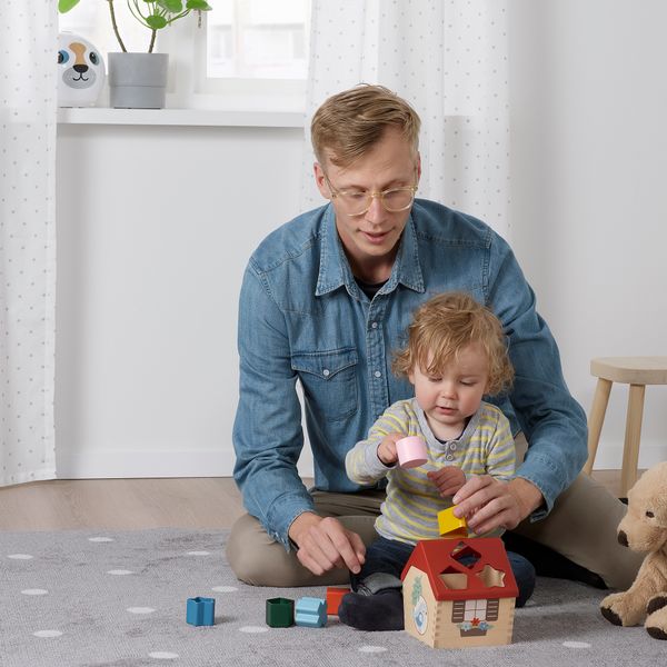 Сортер «домик», разноцветный IKEA UPPSTÅ 105.139.00 - фото 5