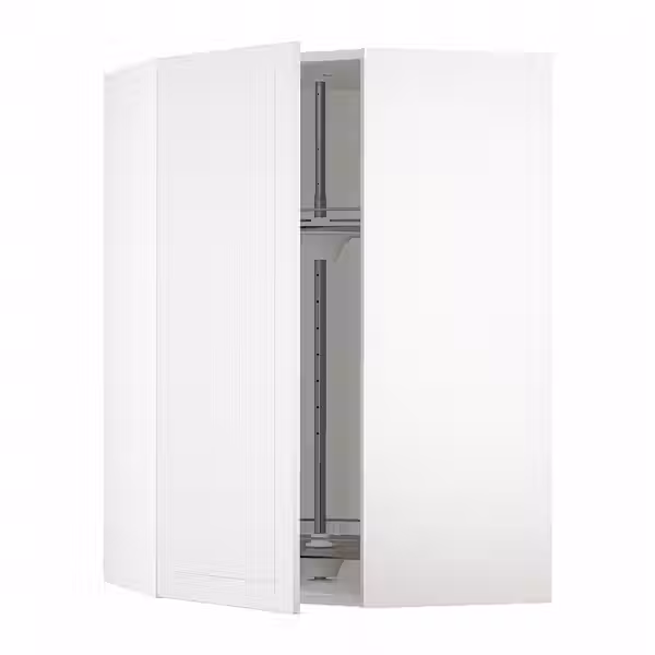 METOD Углов навесн шкаф с вращающ секцией - белый/Stensund белый 68x100 см - фото 1