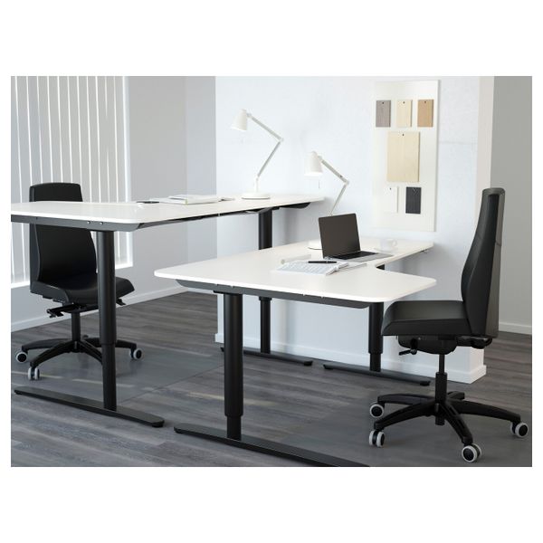 Столешница с вырезом, левая, белый 160x110 см IKEA BEKANT БЕКАНТ 303.844.45 - фото 4