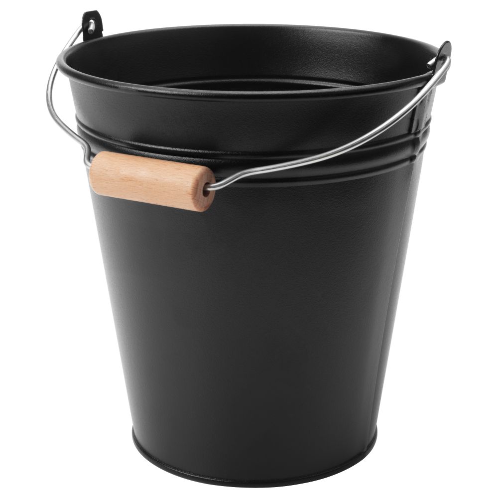 Ведро/горшок СОККЕР, д/дома/улицы, черный (2.5 л) - фото 1
