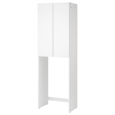 Шкаф для стиральной машины, белый 64x40x203 см IKEA FISKÅN ФИСКОН 304.976.35