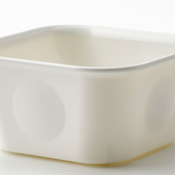 Органайзер, 10x10x5 см, пластик, белый IKEA NOJIG НОЙИГ 805.074.15 - фото 3