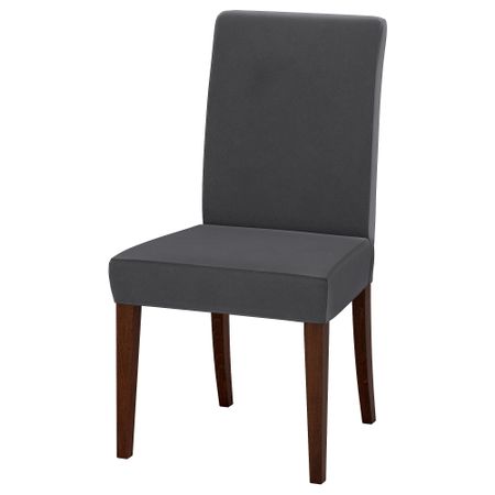 Стул ХЕНРИКСДАЛЬ, коричневый, Дьюпарп темно-серый