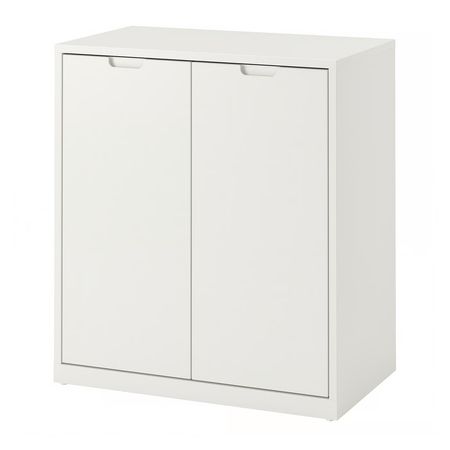 TONSTAD Шкаф с дверями - белый с оттенком 81x47x91 см