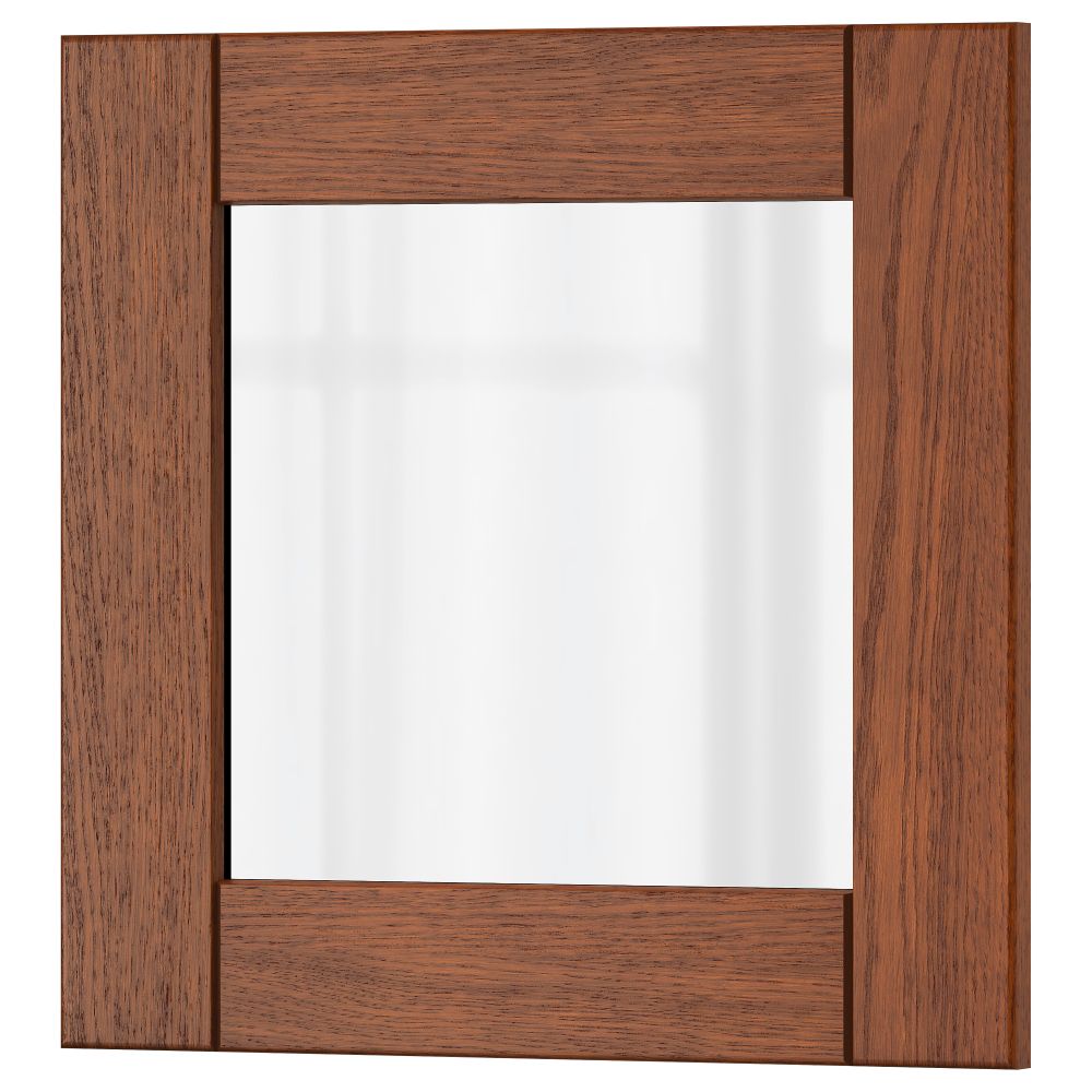 Стеклянная дверь ФИЛИПСТАД, коричневый - фото 1