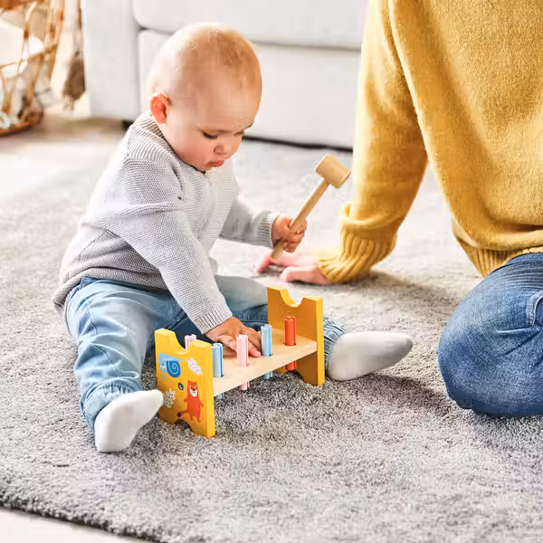 UPPSTÅ Блок с колышками и молотком - разноцветный - фото 3