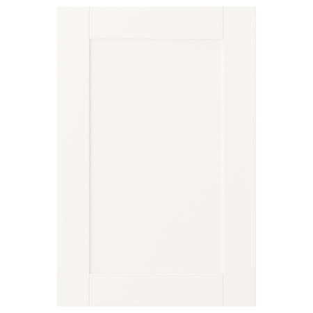 Дверца с петлями, белый, 40x60 см IKEA SANNIDAL САННИДАЛЬ 592.430.25