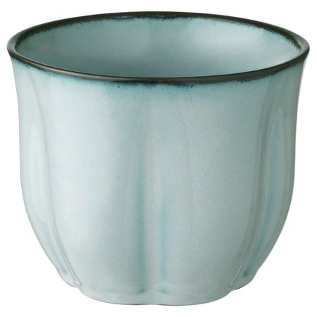 Кашпо, серый, 9 см IKEA СОТКОРСБЭР 304.419.31