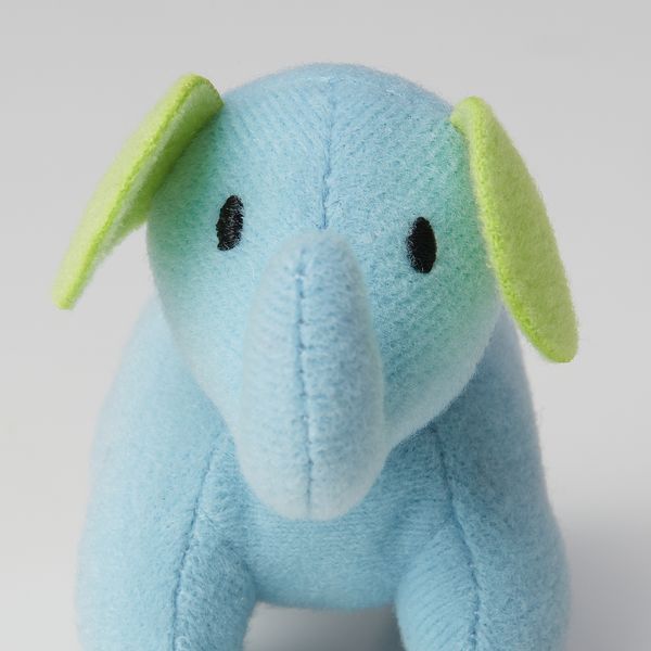 Мягкая игрушка, слон 10 см IKEA SÖT BARNSLIG СЁТ БАРНСЛИГ 905.178.81 - схема-чертеж с размерами