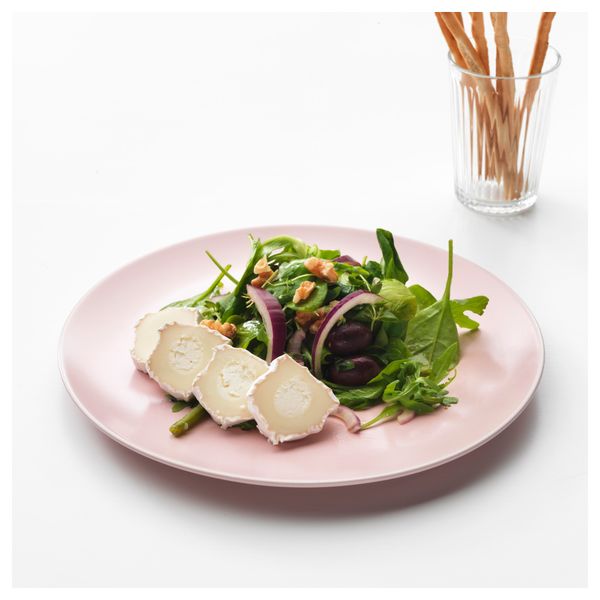 Тарелка ДИНЕРА, светло-розовый (26 см) - фото 2