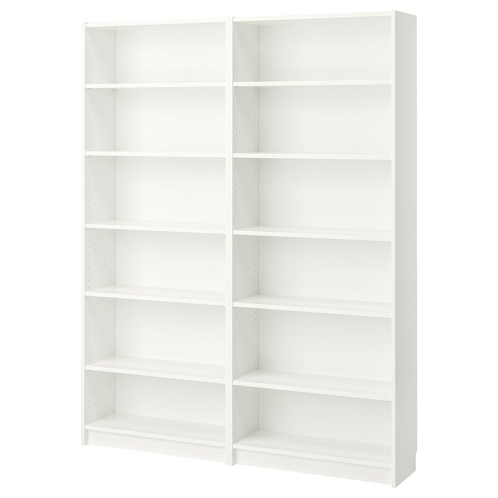 Стеллаж, белый 160x28x202 см IKEA BILLY БИЛЛИ 692.435.48 - фото 1