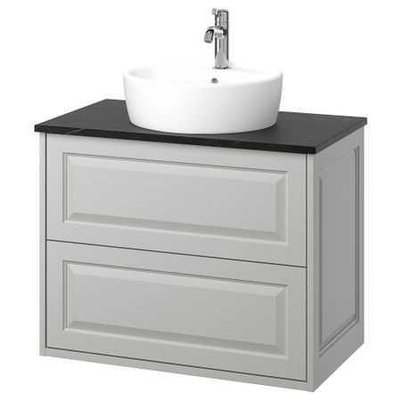 Шкаф с ящиками, раковина, смеситель IKEA TÄNNFORSEN, TÖRNVIKEN ТОРНВИКЕН 995.214.21