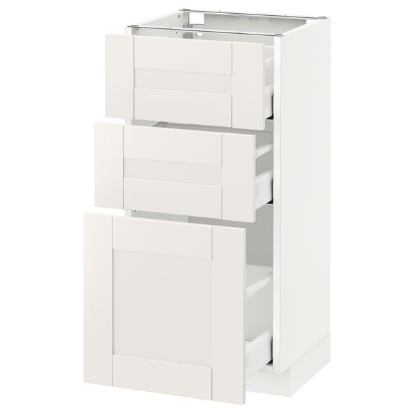 IKEA, вид спереди - схема-чертеж с размерами