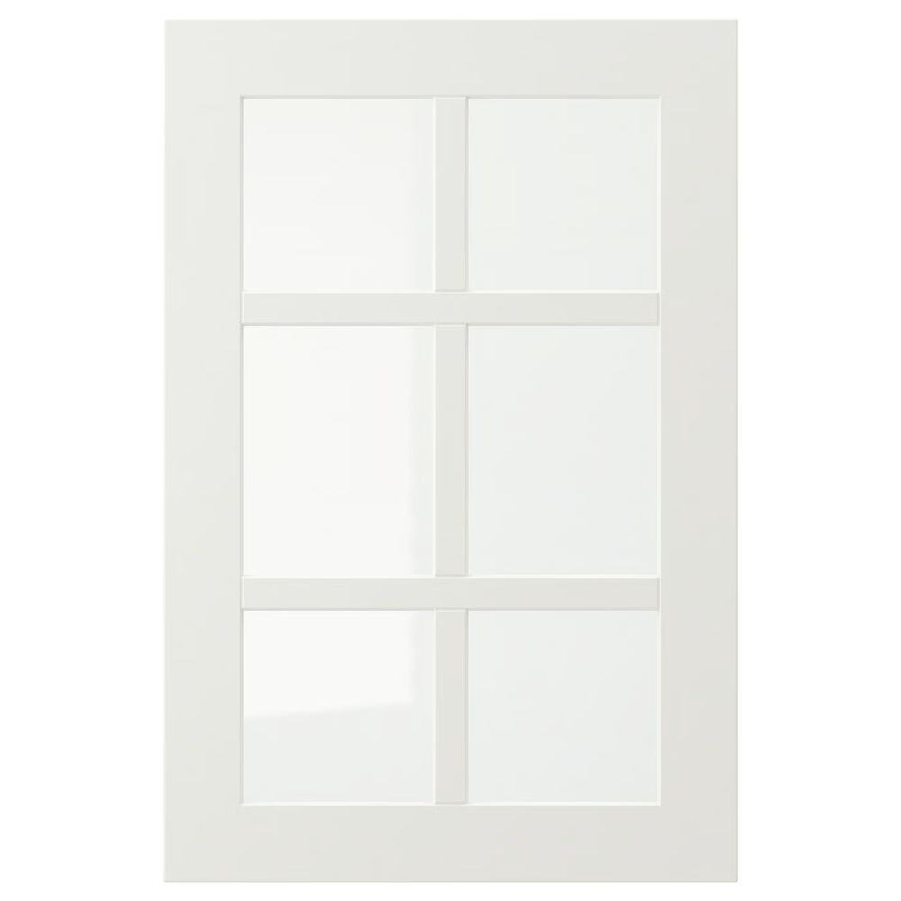 STENSUND Стеклянная дверь - белый 40x60 см - фото 1