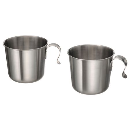Кружка, нержавеющая сталь, 33 сл IKEA GRILLTIDER ГРИЛЛЬТИДЕР 405.604.95