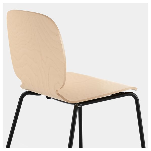 Стул СВЕН-БЕРТИЛЬ, береза, Брур-Инге черный - фото 5