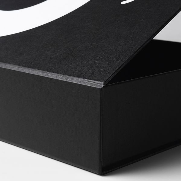 Коробка для документов, 3 шт. ФЁРНИАД, черный, синий - фото 2