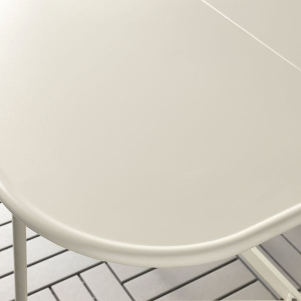 Складной стол, садовый, бежевый 24x77x130x74 см IKEA SALTHOLMEN САЛЬТХОЛЬМЕН 603.761.75 - схема-чертеж с размерами