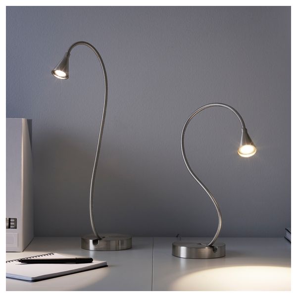 Рабочая лампа/бра, светодиод ТИВЕД, никелированный - фото 6