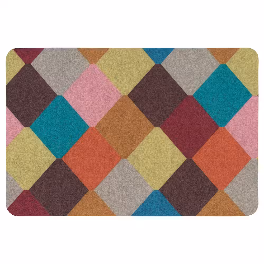 TORGPLATS ТОРГЛАТС Придверный коврик - разноцветный 40x60 см - фото 1
