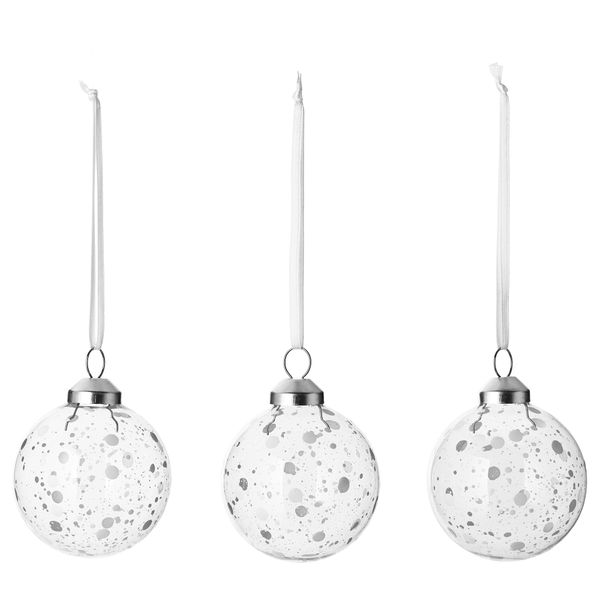 Украшение, шар ВИНТЕР 2017, стекло (6 см) - фото 1