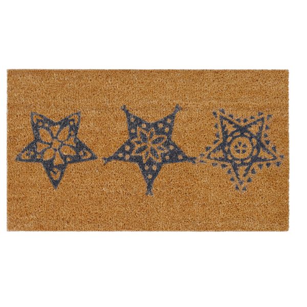 Придверный коврик ВИНТЕР 2016, неокрашенный, серый (40x70 см) - фото 1