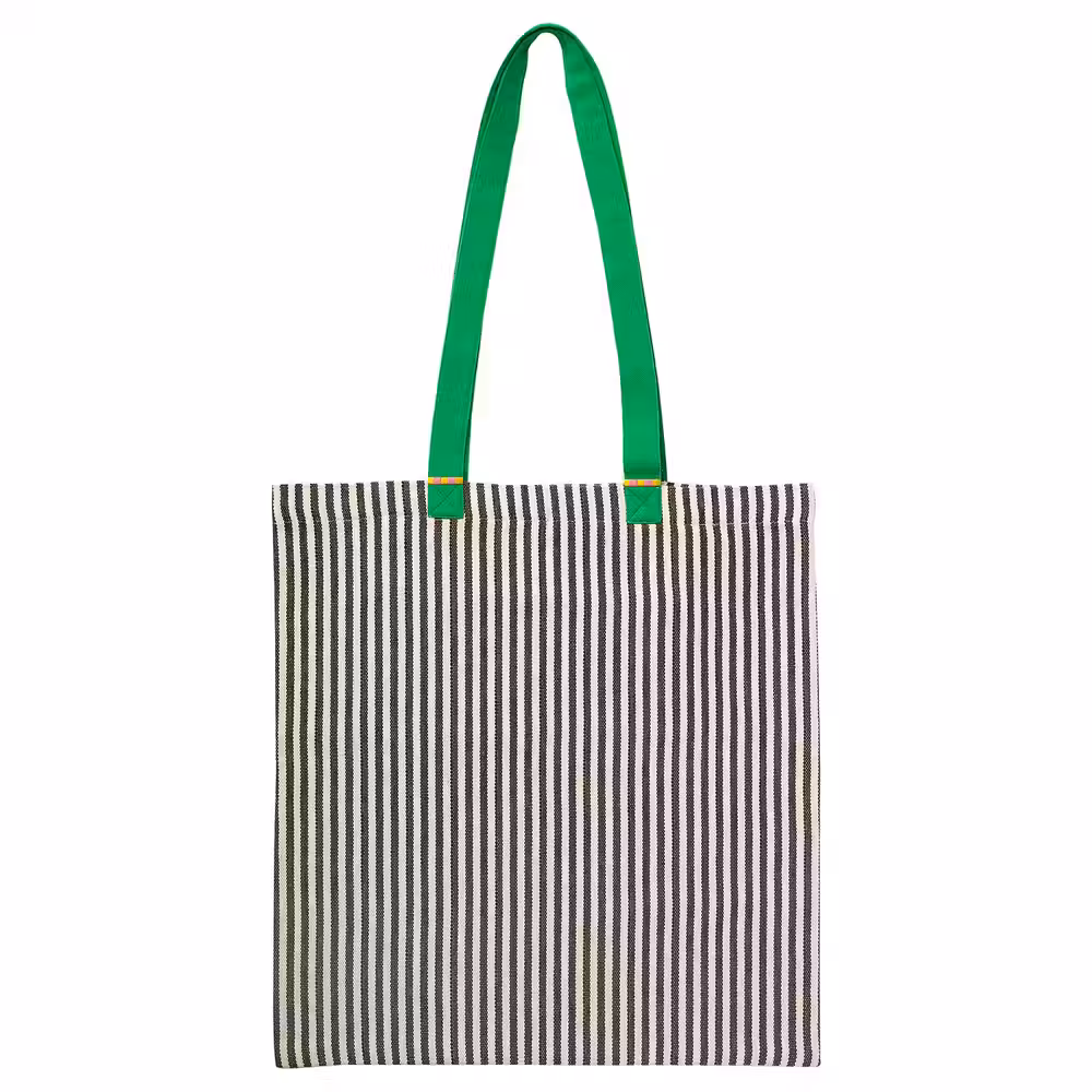 MÄVINN МЭВИНН Сумка - зеленый/полоска белый/черный - фото 1
