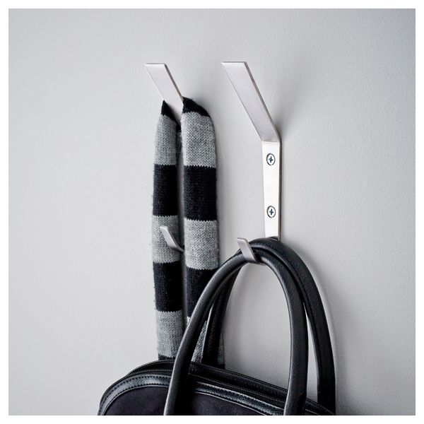 Крючок БЛЕККА, нержавеющ сталь (16 см) - схема-чертеж с размерами