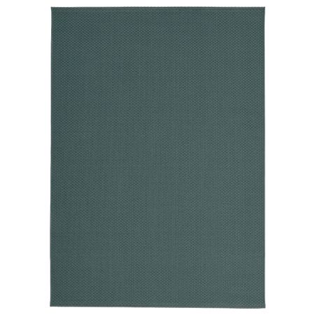 Ковер безворсовый, для/дома/улицы, серый/бирюзовый 160x230 см IKEA MORUM МОРУМ 404.925.00