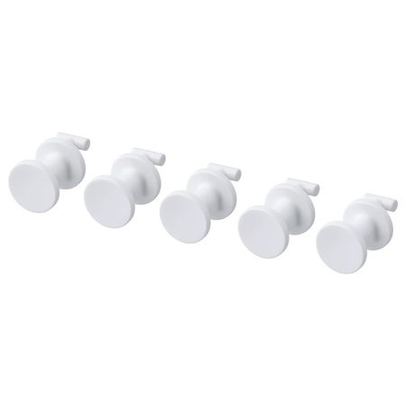 SKÅDIS Крючок - белый 19 мм