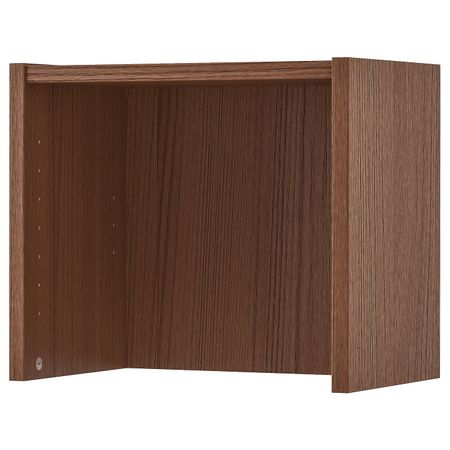 Верхняя полка, коричневый ясеневый шпон 40x28x35 см IKEA BILLY БИЛЛИ 603.842.55