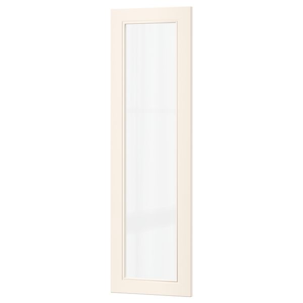 Стеклянная дверь ХИТАРП, белый с оттенком - фото 1