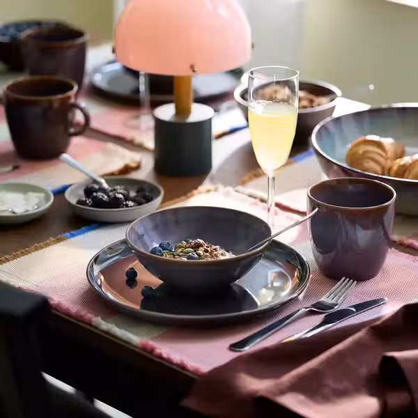 FÄRGKLAR Миска - сиреневый 16 см - схема-чертеж с размерами