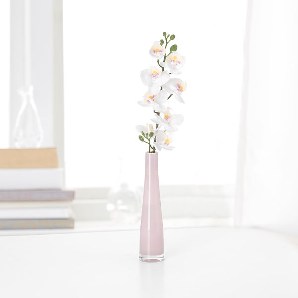 Ваза, розовый 23 см IKEA БЕСТОДД 804.292.29 - схема-чертеж с размерами