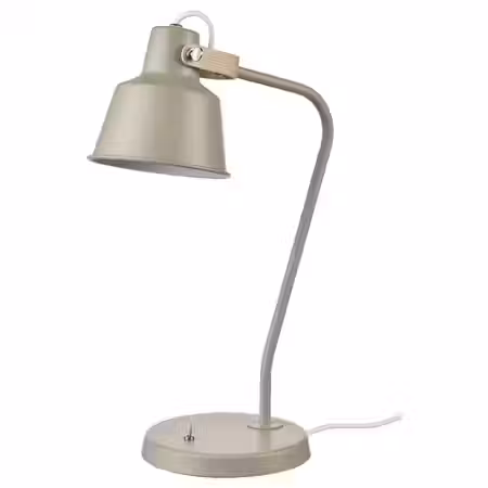 SJÖMAKT ШЁМАКТ Настольная лампа - бежевый/ясень