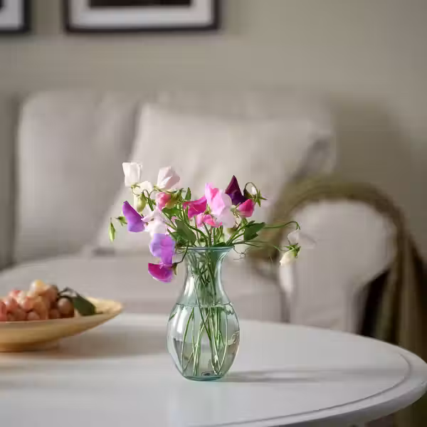 BERGKÖRSBÄR БЕРГКЁРСБЭР Ваза - стекло/зеленый 15 см - фото 2