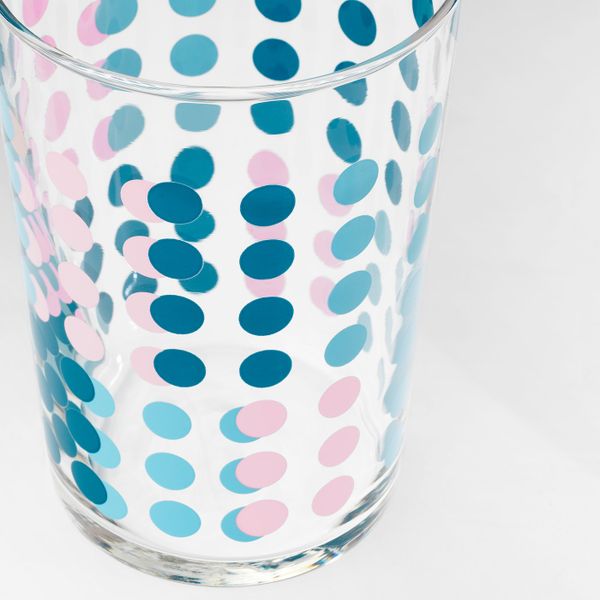 Стакан, с рисунком 42 сл IKEA ФРАМКЭЛЛА 704.073.98 - схема-чертеж с размерами