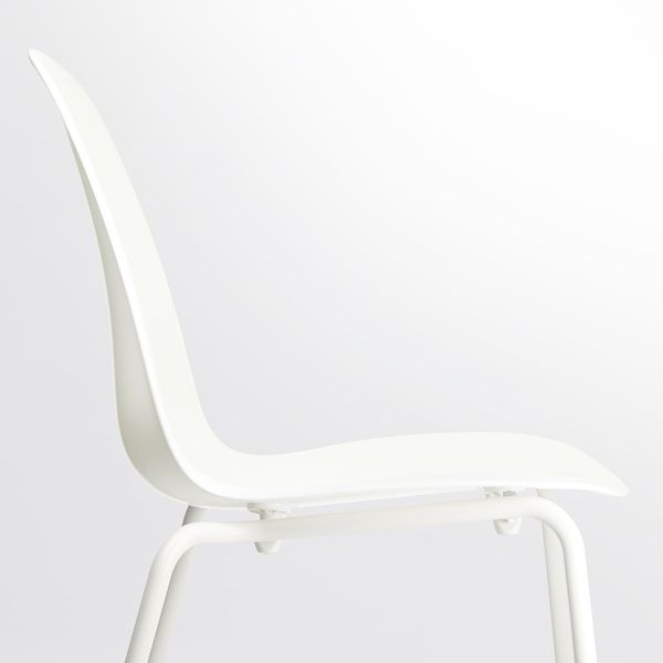 Стул, белый/Брур-Инге белый IKEA LEIFARNE ЛЕЙФ-АРНЕ 192.272.49 - фото 6