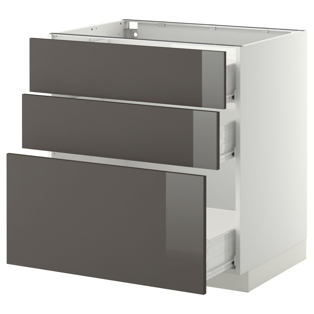 IKEA, вид спереди - схема-чертеж с размерами