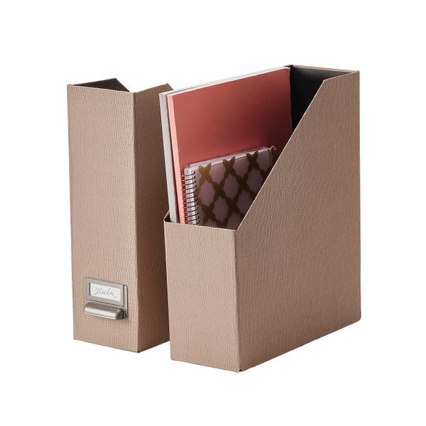 Подставка для журналов, темно-бежевый IKEA TJOG ЧУГ 904.746.12 - фото 2