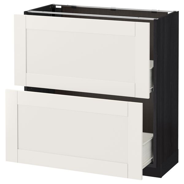 IKEA, вид спереди - схема-чертеж с размерами