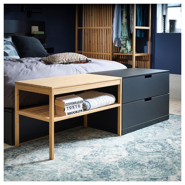 Скамья, бамбук 80 см IKEA NORDKISA НОРДКИЗА 404.476.83 - фото 4