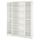 Стеллаж комбинация, стекло дверцы, белый, 160x202 см IKEA BILLY БИЛЛИ, OXBERG ОКСБЕРГ 194.836.06