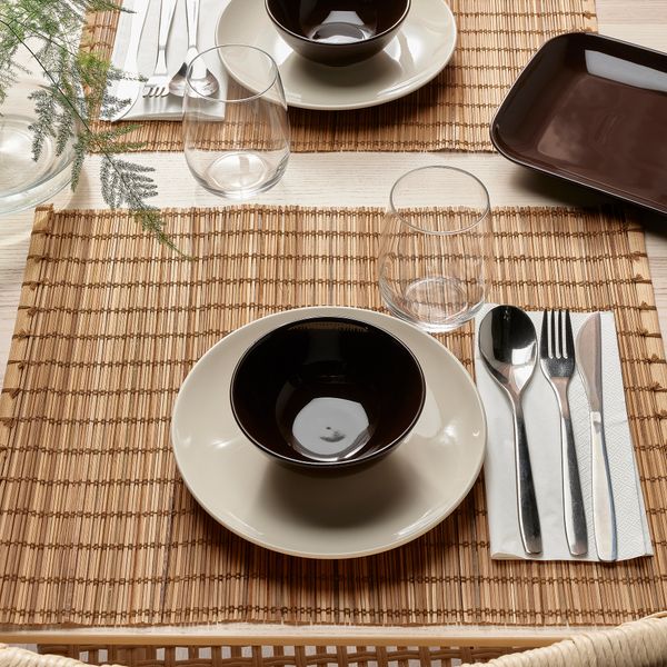 Миска, полированный коричневый, 12 см IKEA FÄRGKLAR ФЭРГКЛАР 104.854.26 - фото 3