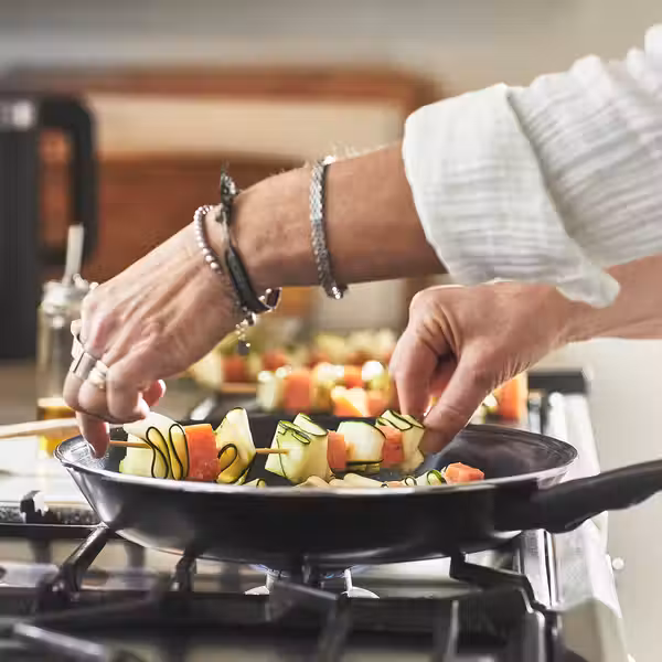 HEMLAGAD Сковорода - антипригарное покрытие чёрный 28 см - фото 4