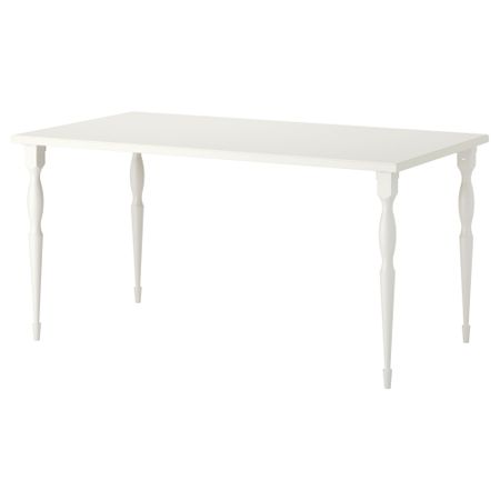 Стол КЛИМПЕН / НИПЕН, белый (150x75 см)