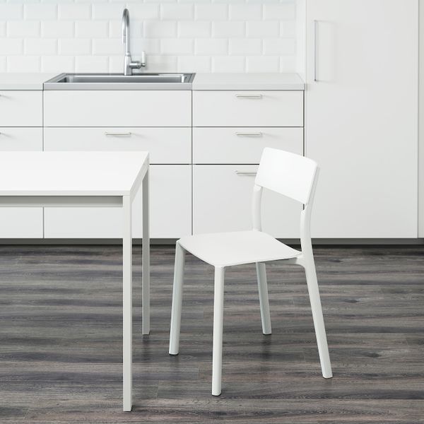 Стул, белый IKEA JANINGE ЯН-ИНГЕ 003.609.07 - фото 10