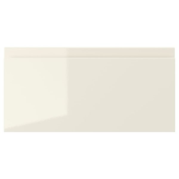 Фронтальная панель ящика, глянцевый светло-бежевый 40x20 см IKEA VOXTORP ВОКСТОРП 503.674.21 - фото 1
