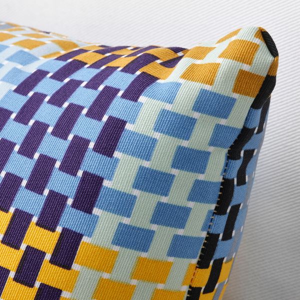 Подушка, 30x58 см, разноцветный IKEA SANDMOTT 905.497.64 - схема-чертеж с размерами